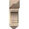 Ekena Millwork Merced Arts and Crafts Rough Sawn Bracket w/ Offset Brace, Douglas Fir, 8"W x 24"D x 24"H BKT0806X24X24MRC03RDF - alternate 4